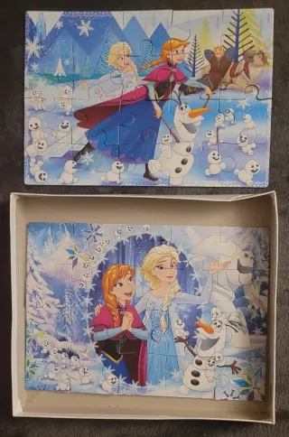 Lote 6 puzzles Disney infantiles.