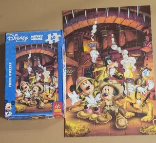 Lote 6 puzzles Disney infantiles.