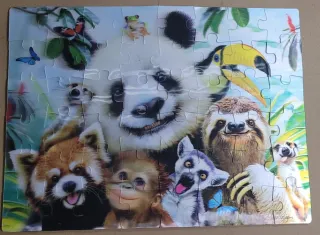 Lote 6 puzzles Disney infantiles.