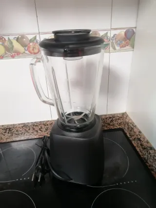 Batidora de vaso Moulinex negra