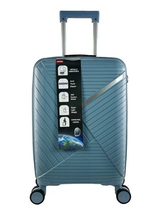 Juego 3 maletas con ralla aluminio