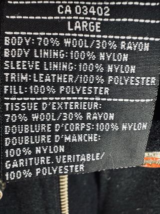 Chaqueta Harley Davidson Negra Talla L