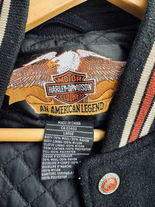 Chaqueta Harley Davidson Negra Talla L