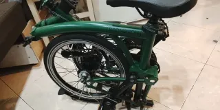 Bicicleta Brompton Verde