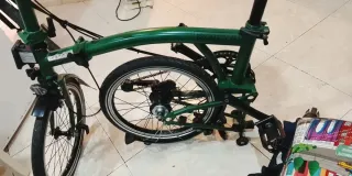 Bicicleta Brompton Verde