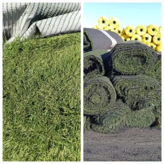 Césped artificial reciclado