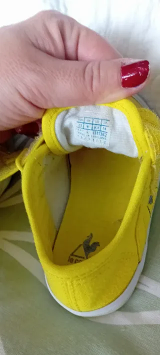 Zapatillas Le Coq Sportif Amarillas