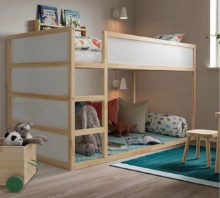 Cama KURA Ikea reversible/litera