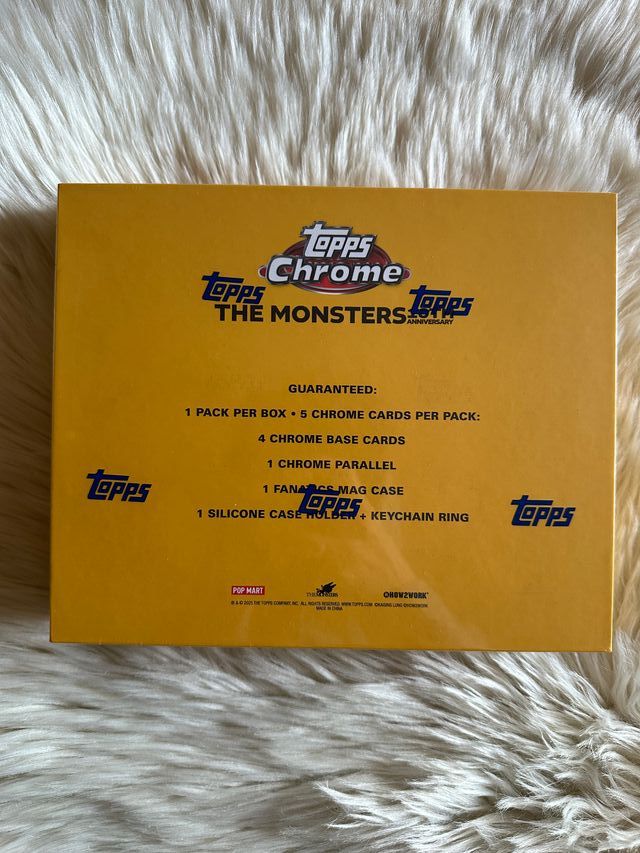 2025 Topps Labubu Chrome 10th Anniversary