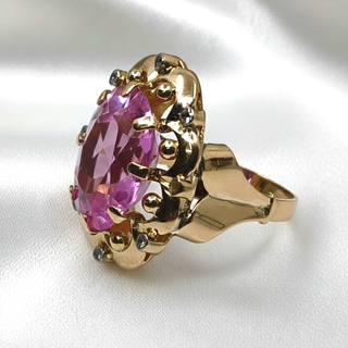 Anillo Tynel Oro 18k Rosa de Francia
