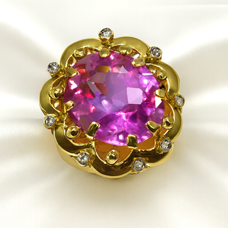 Anillo Tynel Oro 18k Rosa de Francia