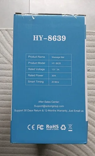 Tappeto Massaggiante Comrelax Full Body 3D