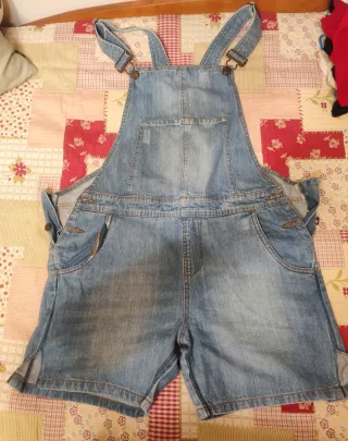 Mono vaquero corto mujer