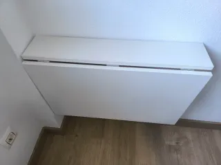 Cabezal dormitorio gris + 2 colchones 90x1.90