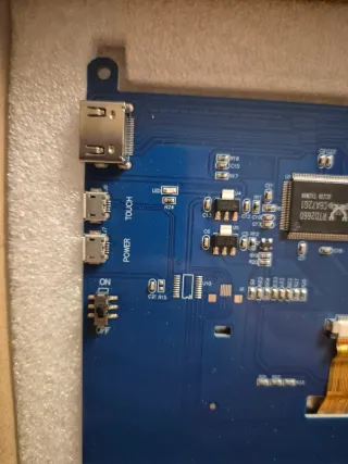 Pantalla LCD Táctil Portátil