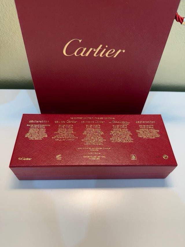 Set de 5 Perfumes Cartier 4 ml.