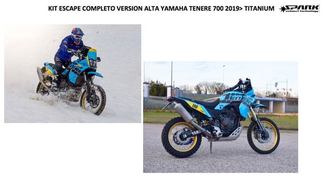 Kit Escape Completo Yamaha Tenere 700 2019-24 E5