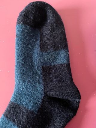 Calcetines de invierno negros y azul marino