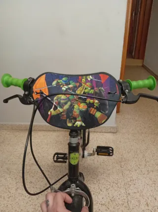 Bicicleta Infantil Tortugas Ninja