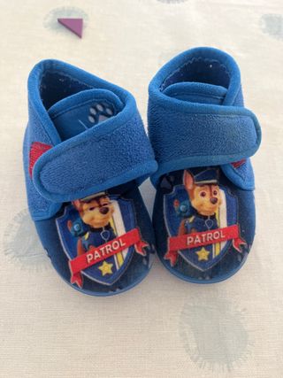 Zapatillas Patrulla Canina para casa talla 23