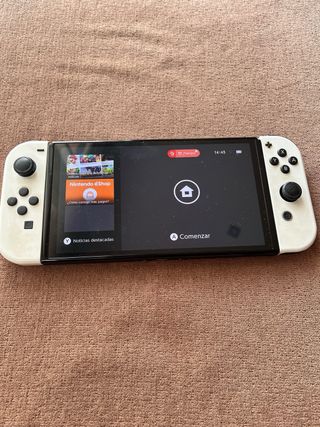 Nintendo Switch OLED Blanca + Juegos y Accesorios