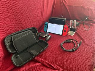 Nintendo Switch OLED Azul/Rojo