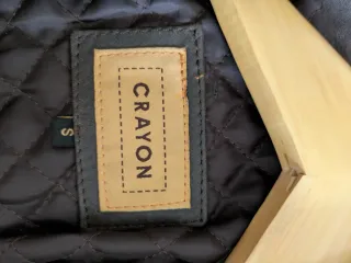 Chaqueta Cuero CRAVEN Marrón Talla M