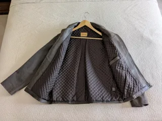 Chaqueta Cuero CRAVEN Marrón Talla M