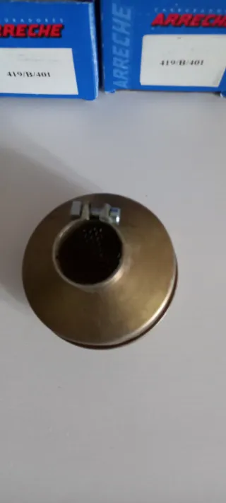 Filtro aire metálico para toma 30mm