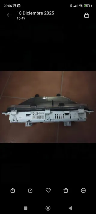 Cuadro relojes Honda HRV 1.6 (1999-2006)