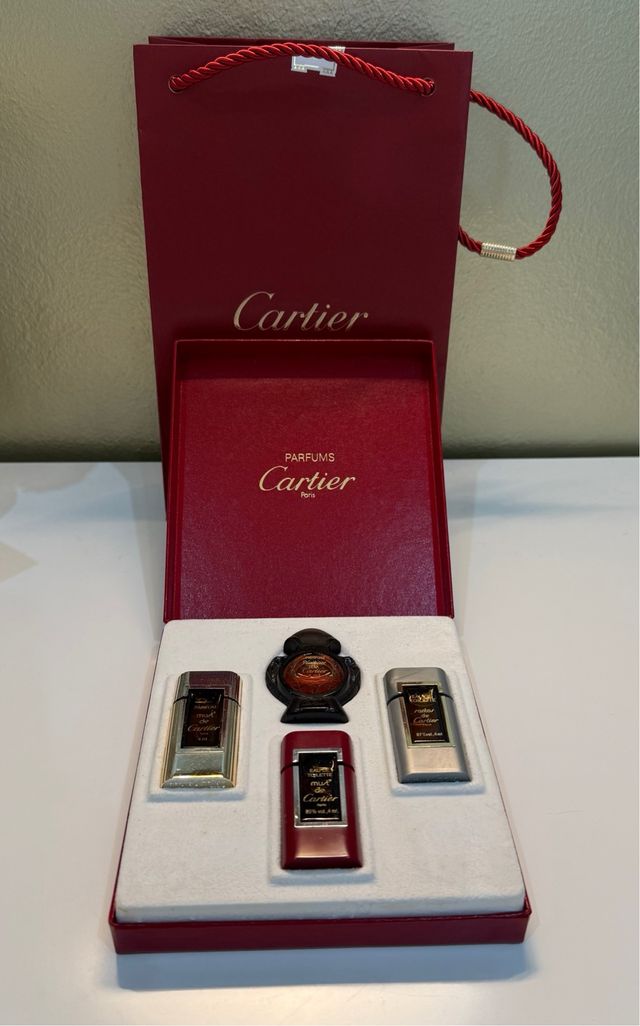 Conjunto de 4 Perfumes Cartier 4ml