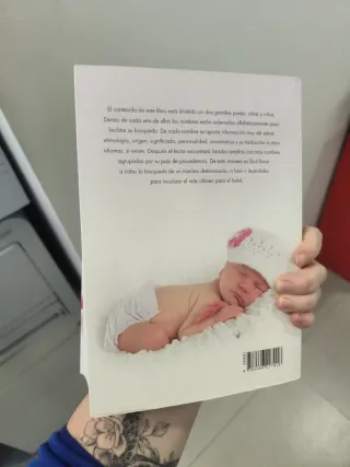 Regalo para papis libro 55.000 Nombres de Bebé (Sp