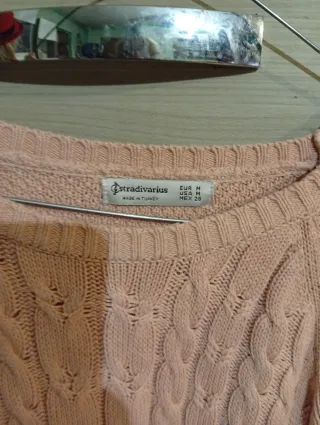 Maglione Stradivarius rosa taglia S