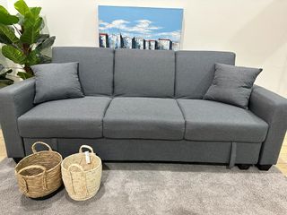 Sofá Cama Gris 210cm