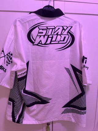 Camisa Shein M Estampado Gráfico