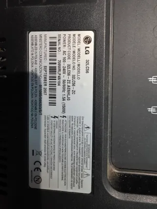 Televisor LG Negro 32LC56- ZC