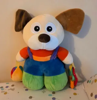 Peluche sensorial para bebé