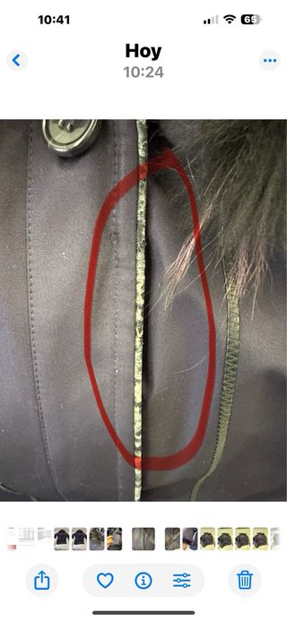 Abrigo Corte Inglés.