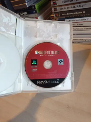 Metal Gear Solid 2 PS2 Completo