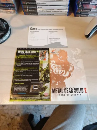 Metal Gear Solid 2 PS2 Completo