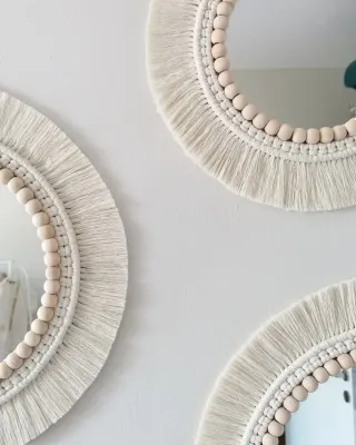 Espejo Macramé