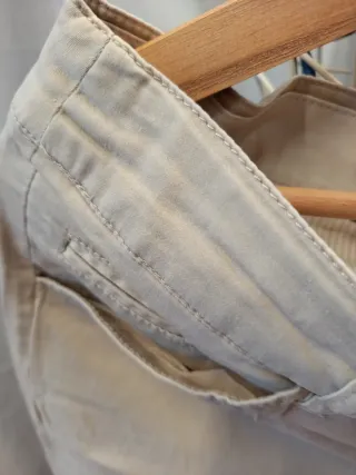 Pantalón Mango Beige Verano