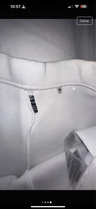 Pantalón corto Guess blanco