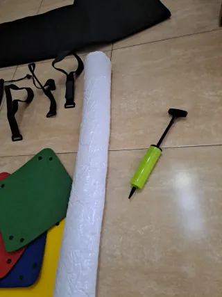 Alfombra Puzzle Inflable + Accesorios