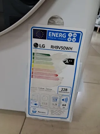 Secadora LG Bomba de calor 9kg