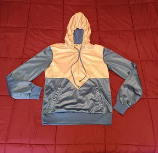 Sudadera Adidas Vintage Rosa y Azul