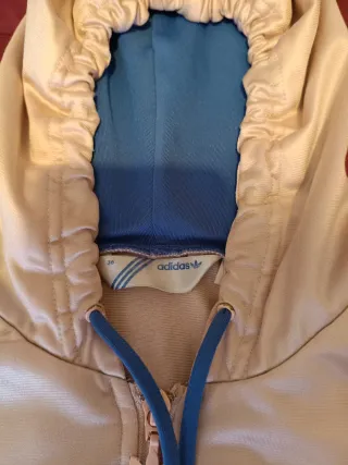 Sudadera Adidas Vintage Rosa y Azul