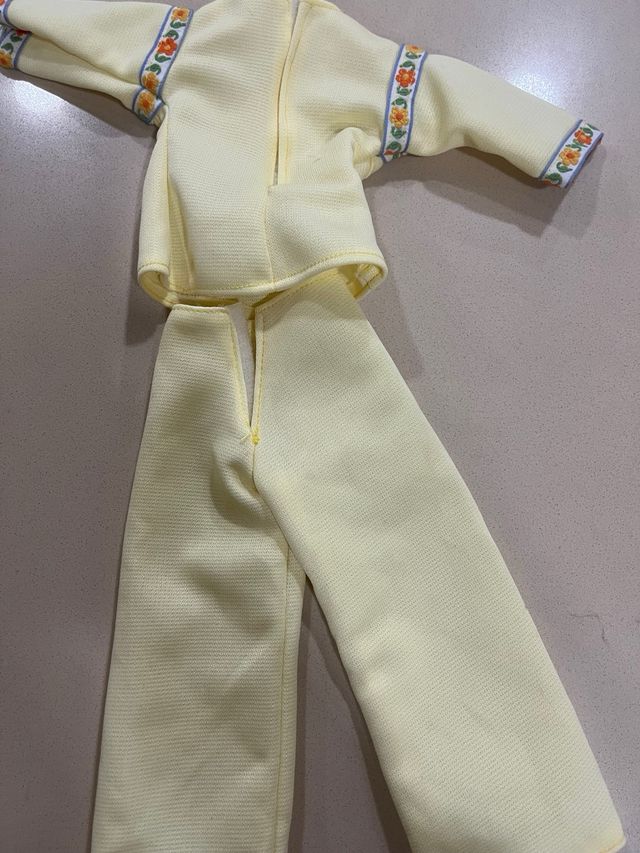 Pijama Nancy floral amarillo