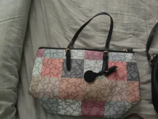 Lote de 4 bolsos: negro, multicolor