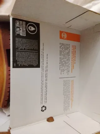 Timberland Bolsa y Caja Naranja/Blanco